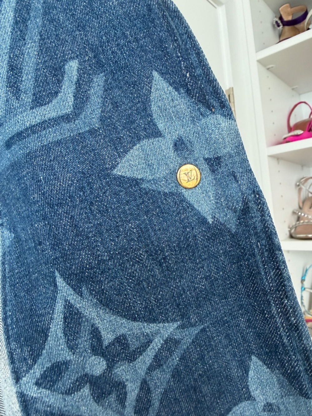 Louis Vuitton 2021 Mini Denim Dress - Picture 5 of 9